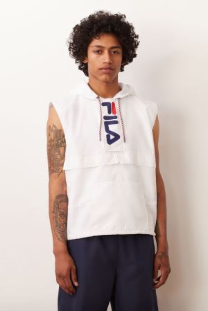 FILA Soul Vests White / Red,Mens Clothing | CA.XBPKSC350